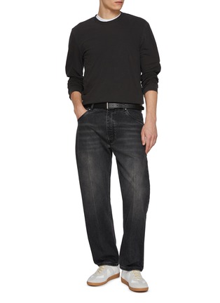 模特儿示范图 - 点击放大 - JAMES PERSE - Long Sleeve Crewneck T-shirt