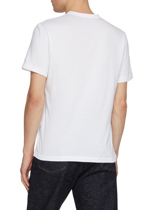 背面 - 点击放大 - JAMES PERSE - Brushed Lotus Cotton Crewneck T-Shirt