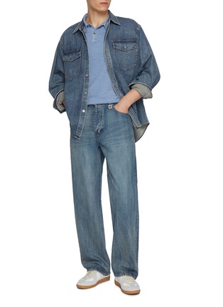 模特儿示范图 - 点击放大 - JAMES PERSE - Revised Standard Cotton Polo Shirt