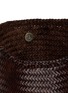 细节 - 点击放大 - DRAGON DIFFUSION - Diagonal Square Woven Leather Tote Bag