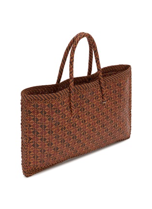 细节 - 点击放大 - DRAGON DIFFUSION - Maori Kete Leather Tote Bag