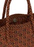 细节 - 点击放大 - DRAGON DIFFUSION - Maori Kete Leather Tote Bag