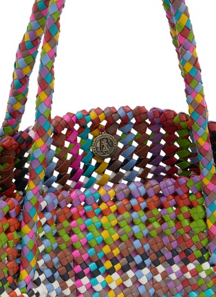 细节 - 点击放大 - DRAGON DIFFUSION - Flower Multi Knotted Goat Leather Tote Bag