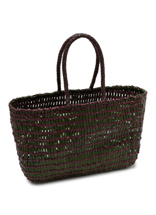 细节 - 点击放大 - DRAGON DIFFUSION - Terrafino Handwoven Buffalo Calf Leather Basket Tote Bag
