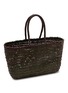 细节 - 点击放大 - DRAGON DIFFUSION - Terrafino Handwoven Buffalo Calf Leather Basket Tote Bag