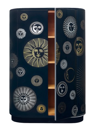 细节 –点击放大 - FORNASETTI - Soli E Lune 弧形储物柜