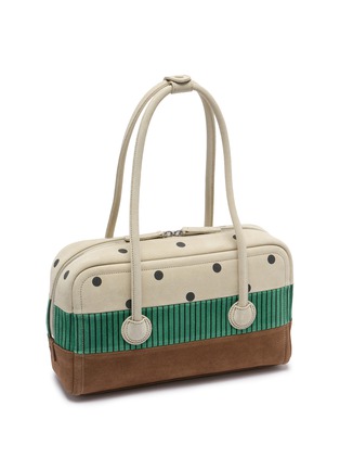 细节 - 点击放大 - MARGESHERWOOD - X Peanuts Soft Boston Leather Suede Bag