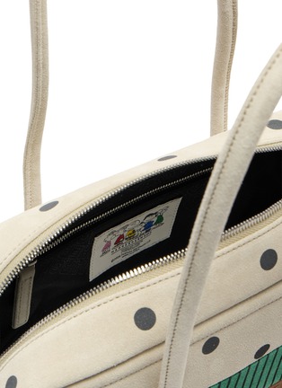 细节 - 点击放大 - MARGESHERWOOD - X Peanuts Soft Boston Leather Suede Bag