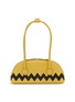 首图 - 点击放大 - MARGESHERWOOD - X Peanuts Bessette Zigzag Crinkle Leather Shoulder Bag