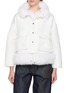 首图 - 点击放大 - KRUF - Detachable Fox Fur Trim Oversized Jacket