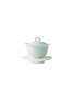 首图 –点击放大 - SHANG XIA - Porcelain Teacup with Saucer — Light Green