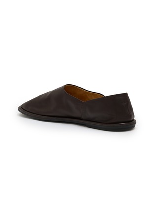 细节 - 点击放大 - THE ROW - Canal Leather Slip-Ons