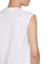  - J∞QUALITY  - Sleeveless Crewneck Supima Cotton Blend T-Shirt