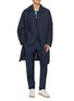 模特儿示范图 - 点击放大 - J∞QUALITY  - Herringbone Single Breasted Blazer