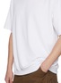  - J∞QUALITY  - Crewneck Ribbed Hem T-Shirt