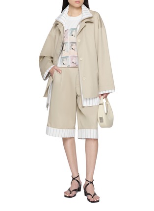 模特儿示范图 - 点击放大 - BOINIGAN - Cuffed Shorts