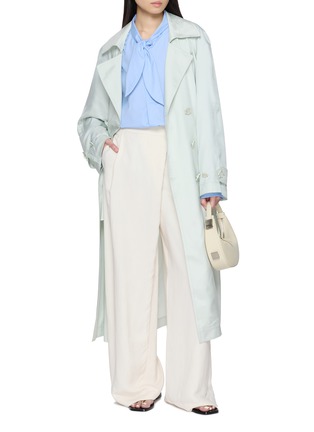 模特儿示范图 - 点击放大 - BOINIGAN - Double Breasted Trench Coat