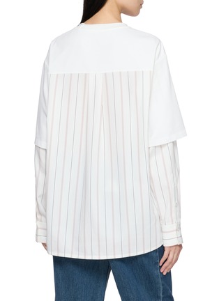 背面 - 点击放大 - BOINIGAN - Printed Layered Shirt T-Shirt