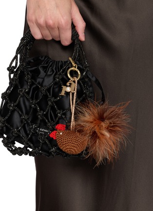 正面 -点击放大 - ROSANTICA - Gallinella Bag Charm