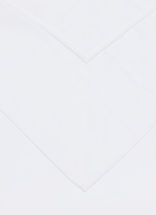 细节 –点击放大 - FRETTE - Grace Queen Size Duvet Cover Set — White