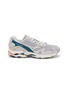 MIZUNO 中性款 WAVE RIDER 10 PREMIUM 系带运动鞋