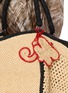 正面 -点击放大 - LIMAIA - Ony Raffia Bag Charm