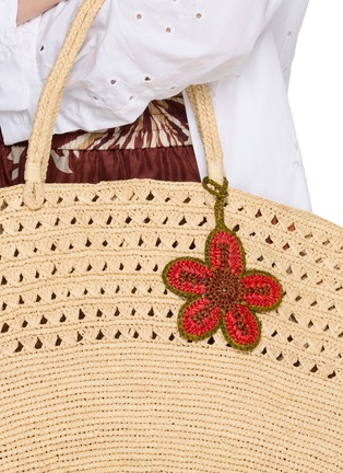 正面 -点击放大 - LIMAIA - Lys Raffia Bag Charm