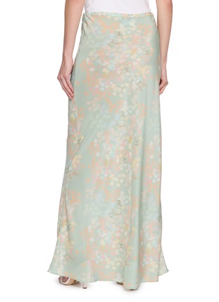 背面 - 点击放大 - BERNADETTE - Emily Floral Drawstring Waist Maxi Skirt