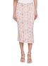 首图 - 点击放大 - BERNADETTE - Robbie Floral Print Straight Midi Skirt
