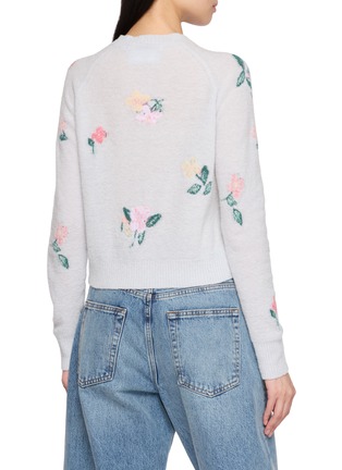 背面 - 点击放大 - BERNADETTE - Clemence Floral Intarsia Knit Cardigan