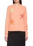 首图 - 点击放大 - BERNADETTE - Starfish Intarsia Knit Cardigan