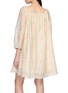背面 - 点击放大 - BERNADETTE - Bonnie Jasmin Print Drawstring Off Shoulder Dress