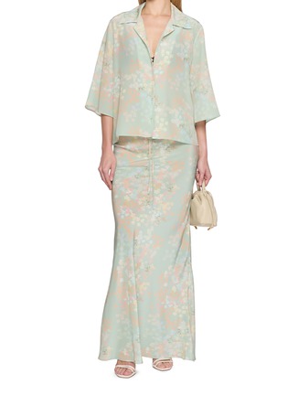 模特儿示范图 - 点击放大 - BERNADETTE - Petit Beurre Floral Print Shirt