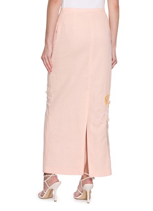 背面 - 点击放大 - BERNADETTE - Norma Floral Embroidered Straight Skirt