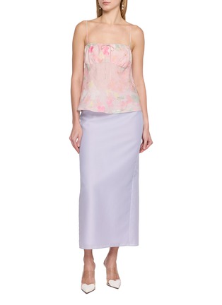 模特儿示范图 - 点击放大 - BERNADETTE - Riri Floral Print Camisole Top