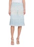 首图 - 点击放大 - BERNADETTE - Bob Drawstring Waistband Sequinned Gradient Mesh Skirt