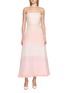 首图 - 点击放大 - BERNADETTE - Odette Strapless Textured Gradient Maxi Dress