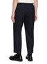 背面 - 点击放大 - COMME DES GARÇONS HOMME DEUX - Elasticated Drawstring Waistband Chequered Wool Pants