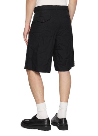 背面 - 点击放大 - COMME DES GARÇONS HOMME DEUX - Crinkled Mesh Shorts