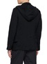 背面 - 点击放大 - COMME DES GARÇONS HOMME DEUX - Layered Hooded Single Breasted Blazer