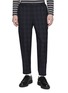 首图 - 点击放大 - COMME DES GARÇONS HOMME DEUX - Shadow Chequered Straight Leg Wool Pants