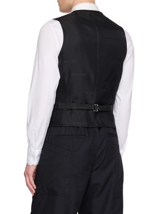 背面 - 点击放大 - COMME DES GARÇONS HOMME DEUX - Double Breasted Tailored Vest