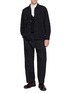 模特儿示范图 - 点击放大 - COMME DES GARÇONS HOMME DEUX - Double Breasted Tailored Vest