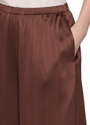  - RUOHAN - 松紧腰真丝长裤