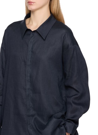  - RUOHAN - 纽扣亚麻衬衫