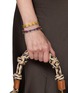 模特儿示范图 - 点击放大 - GUANABANA - Embroidered Bracelet
