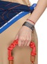 模特儿示范图 - 点击放大 - GUANABANA - Embroidered Bracelet
