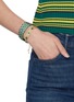 模特儿示范图 - 点击放大 - GUANABANA - Embroidered Bracelet
