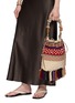 模特儿示范图 - 点击放大 - GUANABANA - Zoe Macramé Shoulder Bag