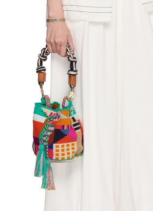 正面 -点击放大 - GUANABANA - Macramé Crossbody Bag
